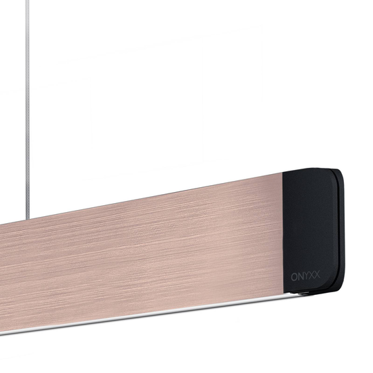GRIMMEISEN Onyxx Linea Pro pendel roseguld/svart