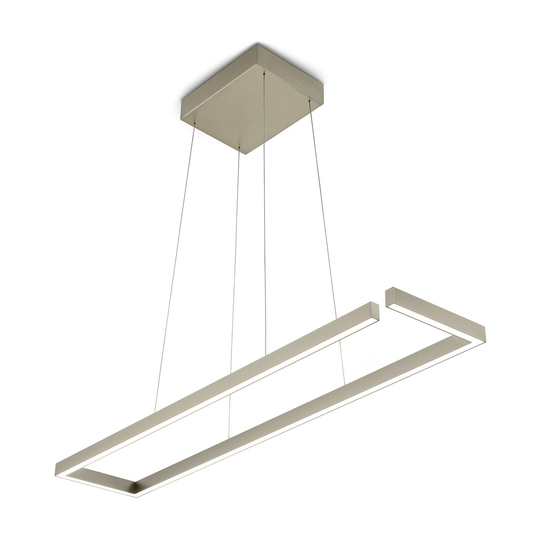 LED-hänglampa Marisa-100, brons, 100 x 20 cm