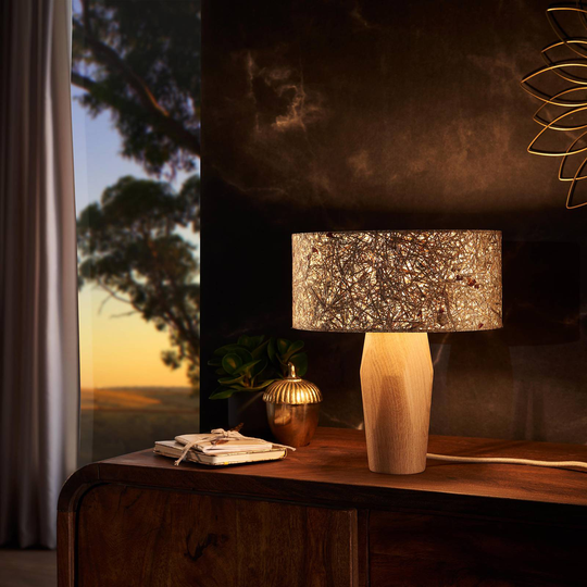 LeuchtNatur Pura LED-bordslampa ek/rosor
