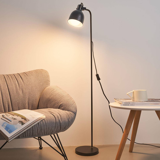 Pauleen Grand Leisure golvlampa, svart