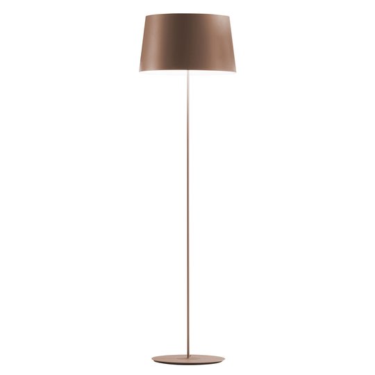 Vibia Warm 4906 designergolvlampa, brun