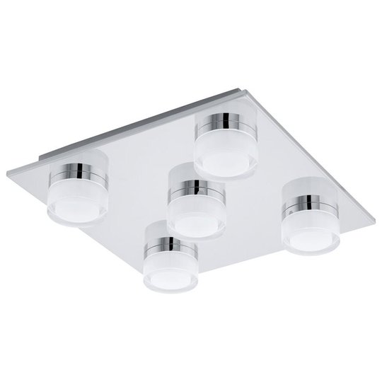 Romendo LED tak 5L (Förkromad/blank)