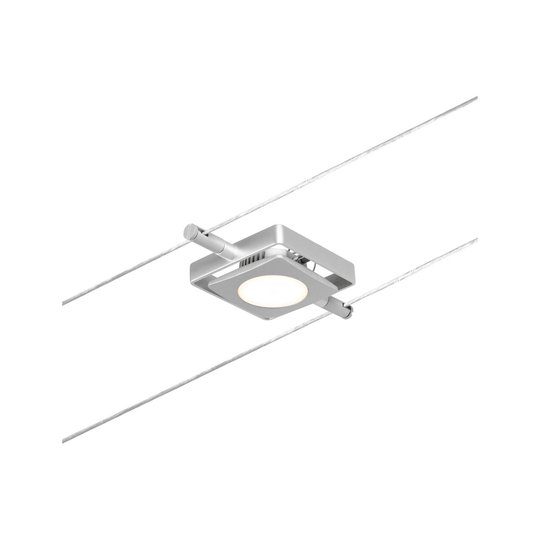 Paulmann Wire MacLED LED-spot, vajersystem, krom