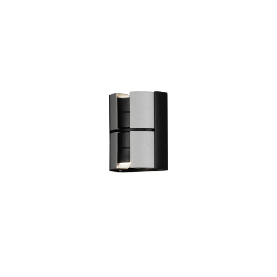 Vidar vägglykta 2x5W LED svart (Svart)