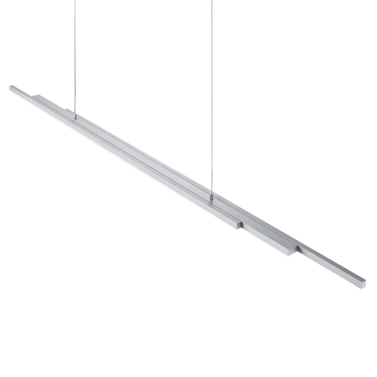 BANKAMP Lightline V2 LED-pendellampa nickel matt