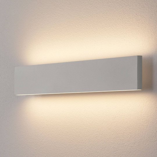 Arcchio Caleno LED-vägglampa vit 50 cm