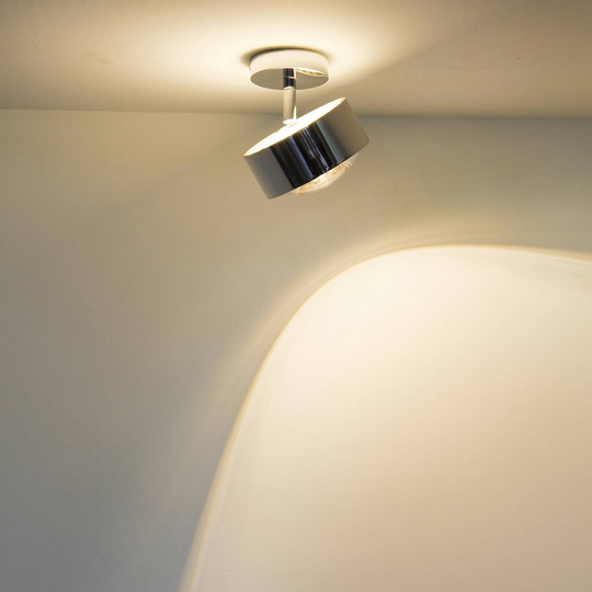 Puk Maxx Turn LED-spot lins klar 1 lampa krom