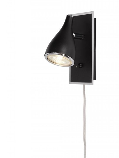 Pollux vägglampa (Svart)