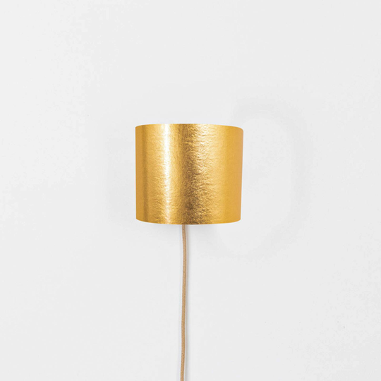 ALMUT 1411 vägglampa cylindrisk, ananas stickpropp