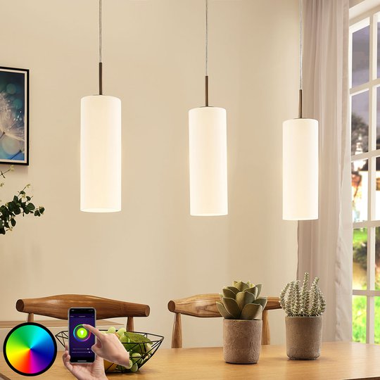Lindby Smart LED-hänglampa Felice, appstyrd