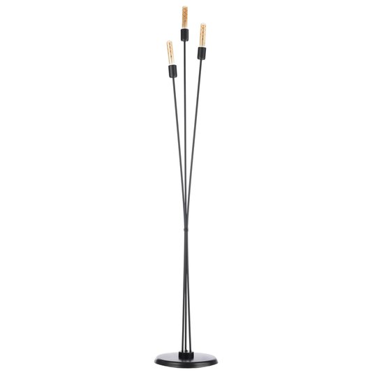 Golvlampa Billy med tre uttag