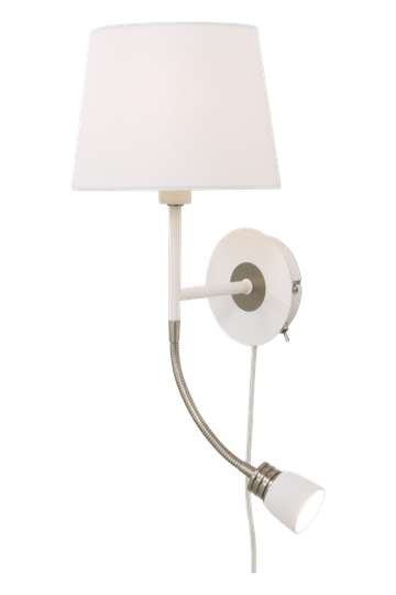Eketorp vägglampa (Vit)