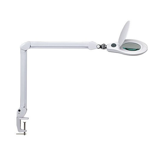 LED-lupplampa MAULsource, vit, dimbar