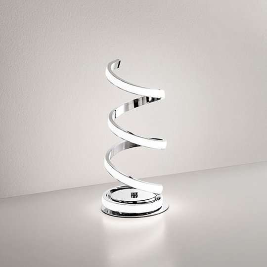 LED-bordslampa 6393 krom
