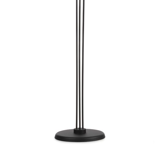 Golvlampa Zoe, 3 lampor, svart