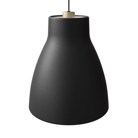 Pendellampa Gong Ø 32 cm svart