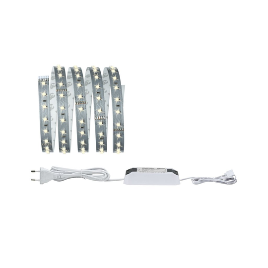 Basic Set Varm vit 150cm exp. max. 300cm LED (Silber)