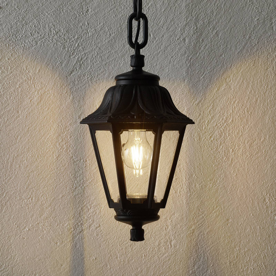 LED-hänglampa Sichem Anna 6W 2 700 K svart/klar