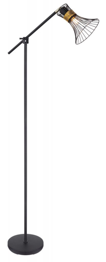 Purra golvlampa (Svart)