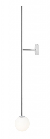 Pinne vägglampa (Krom)