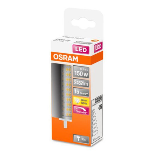 OSRAM LED-lampa R7s 17,5W 2 700 K dimbar