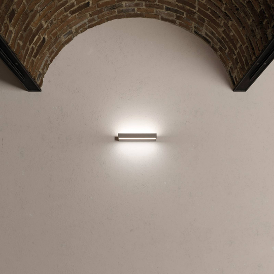 LED-vägglampa Viva, corten, 50 cm