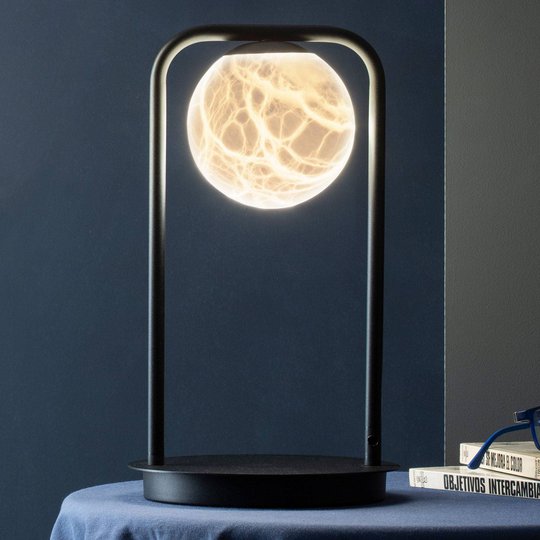 LED-bordslampa Tribeca med alabaster 1 lampa