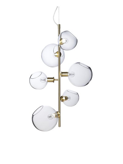 Göte taklampa mässing (Mässing/guld)