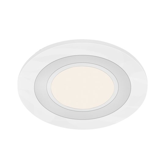 LED-takinbyggnadslampa Clyde, varmvit, Ø 8 cm