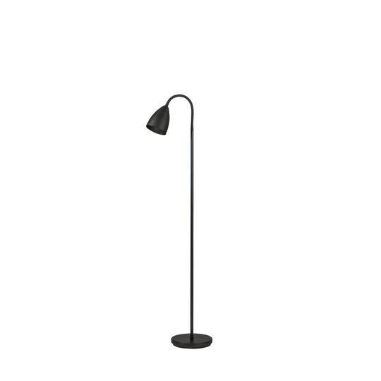 Trotsig golvlampa (Svart)