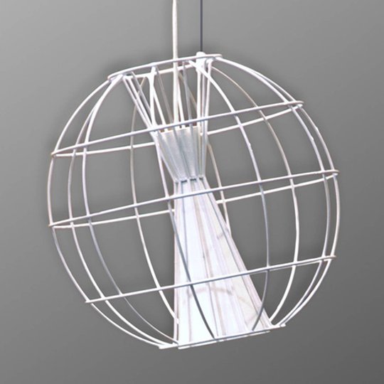 Innermost Latitude LED-hänglampa, vit