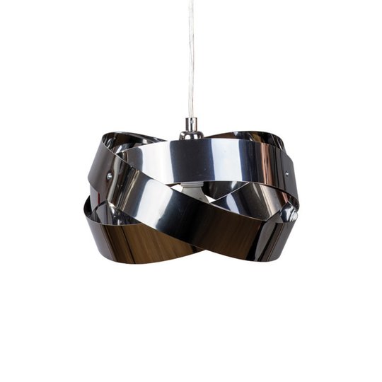Pendellampa Tornado Ø 26 cm krom-nickel