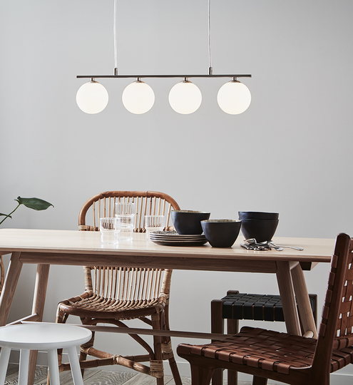 QUATTRO - Pendant Steel