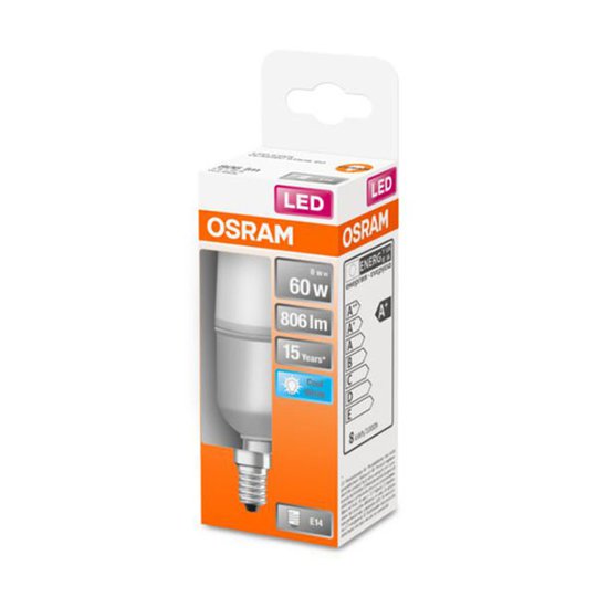OSRAM LED-lampa E14 Classic Stick matt 4 000 K 8 W