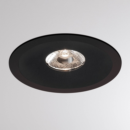 Molto Luce Vibo R LED-inbyggnadsspot 2 700 K svart