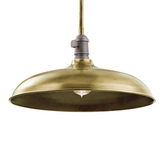 Hänglampa Cobson Ø 40,7 cm mässing