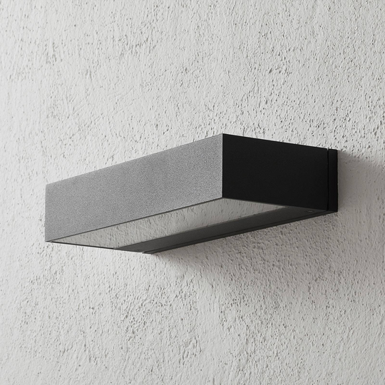 BEGA 24472 LED-vägglampa 3 000 K 30 cm down grafit