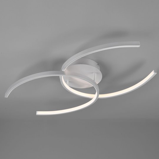 LED-taklampa Cocos dimbar 3 000 K titan