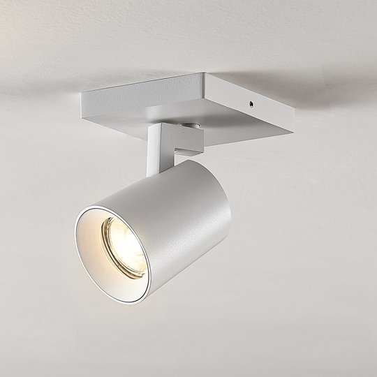 Spotlight Iavo, justerbar, vit, 1 lampa