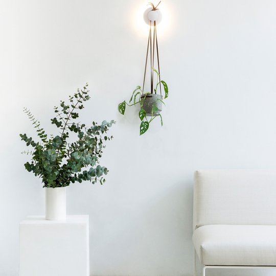 LED-vägglampa Polar vit