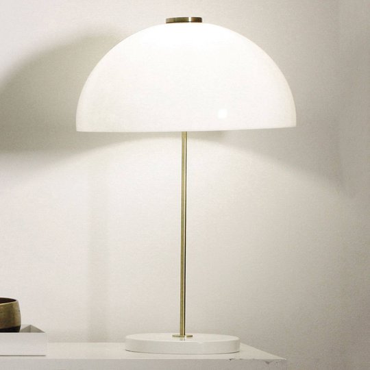 Innolux Kupoli bordslampa vit fot