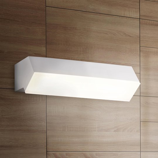 LED-vägglampa Toni, bredd 20,5 cm