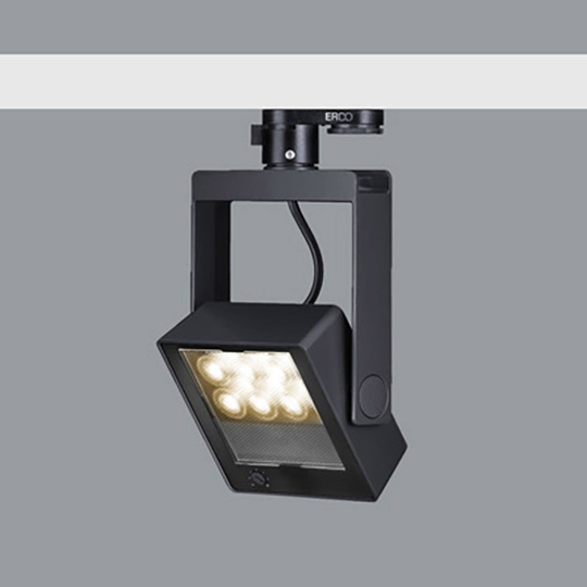 ERCO Logotec 230V spot 12W spot 930 svart