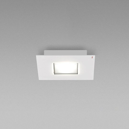 Fabbian Quarter - kvadratisk LED-taklampa