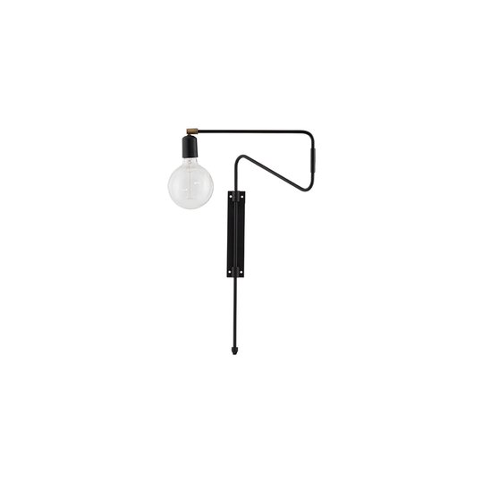 Vägglampa, Swing, Svart House Doctor