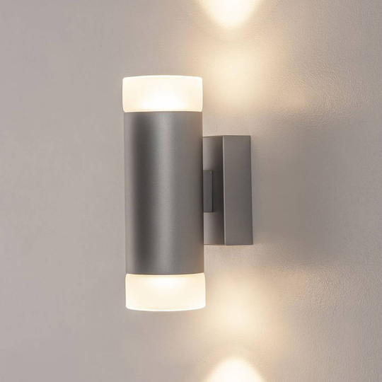 SLV Astina vägglampa up/down, grå