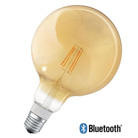 LEDVANCE SMART+ Bluetooth E27 Amber Globe 5,5 W