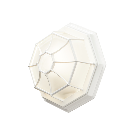 Vägglykta plafond E27 vit (Vit)