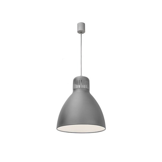 LED-hänglampa L-1, DALI-dimbar, 4 000 K, grå
