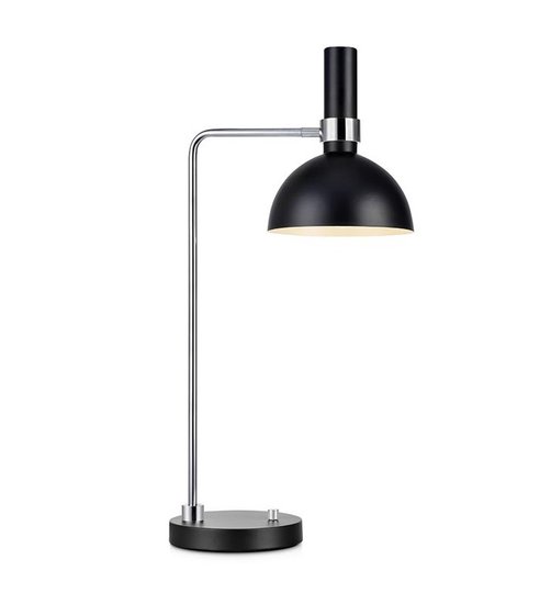 Larry bordlampa svart (Mässing/guld)